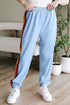 Casual Comfort Applique Detail High Waist Sweatpants