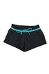 Contrast Waistband Tie Front Swim Shorts