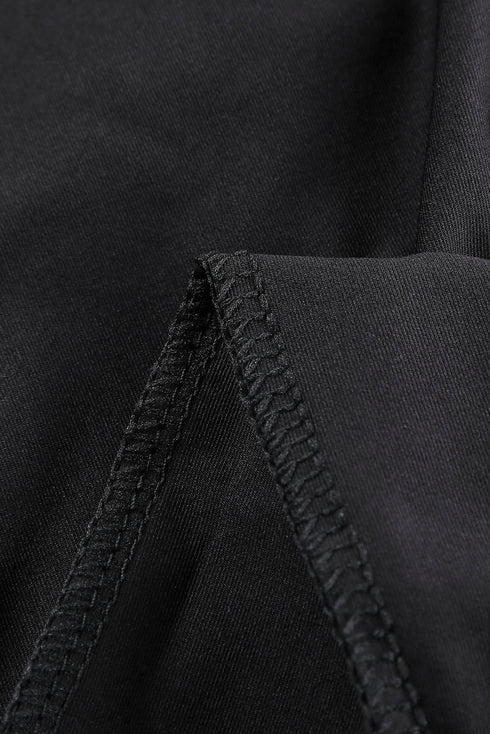 Exclusive Grommet Lace Up Front Statement Leggings