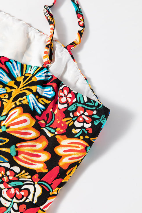 The Coastal Breeze Floral Maxi Dress