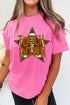 Touchdown Slogan Lettering Graphic Art T Shirt
