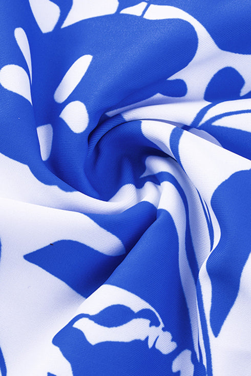 Snap Button Front Tank Style Swim Top