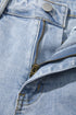 Lace Trim Full Length Regular Fit Jeans