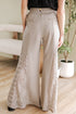 Bohemian Sheer Lace Patchwork Wide Leg Pants