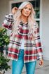 Relaxed Fit Brushed Plaid Button Down Shirt