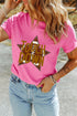 Touchdown Slogan Lettering Graphic Art T Shirt