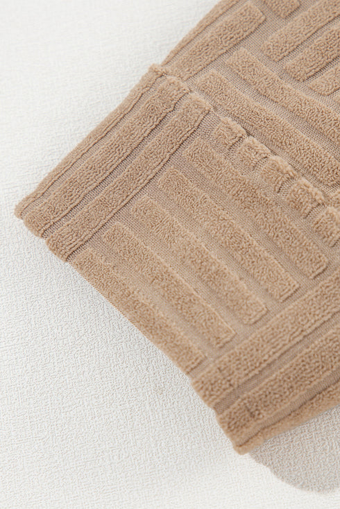 Casual Textured Chest Pocket Button Up Jacket