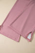 Raw Seam Patchwork Long Sleeve Top Pocket Two Piece Pant Set