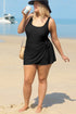 Exclusive Casual Square Neck Knotted One Piece Swimwear
