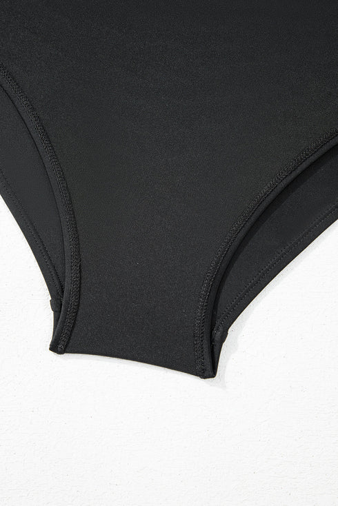 Scalloped Hem Drawstring Waist Pull On Shorts