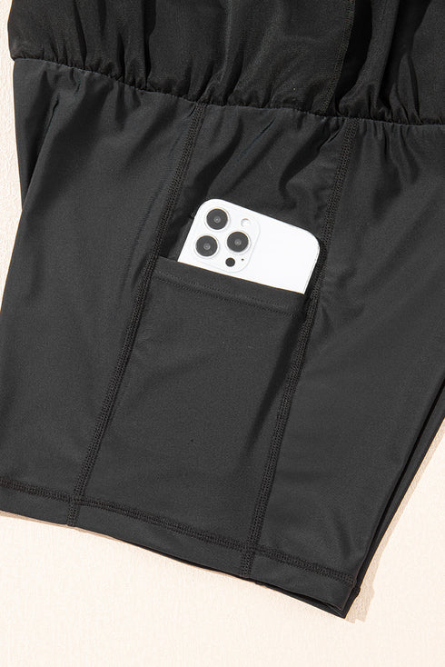 Double Layer Performance Running Shorts With Pocket