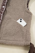 Exclusive Western Side Bow Sherpa Fleece Vest