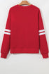 Polyester Cotton Alabama Letter Print Graphic Sweatshirt