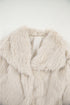 Luxurious Faux Fur Large Collar Statement Coat