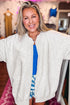 Jacket Style Open Front Minimal Layering Sweatshirt