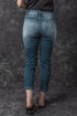 Distressed Denim Ripped Southern Belle Skinny Jeans