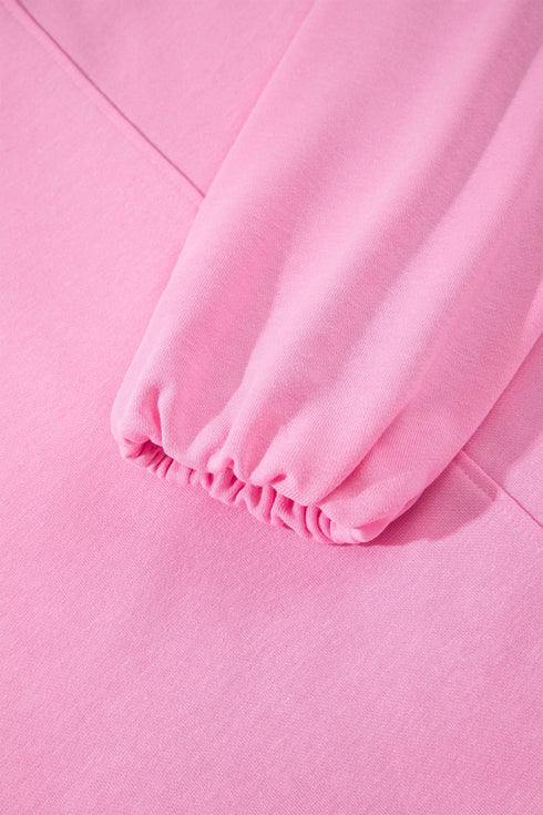 Zip Up One Piece Long Sleeve Hoodie
