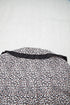 Leopard Print Bow Knot Patchwork Long Sleeve Lounge Set