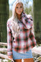 Exclusive Casual Flap Pocket Button Up Plaid Shacket