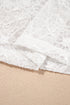 Sheer Mesh Lace Feminine Detail Long Sleeve Top