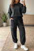 Polyester Cotton Seamed Coordinated Jogger Pant Set