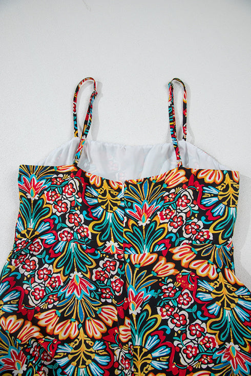 The Coastal Breeze Floral Maxi Dress