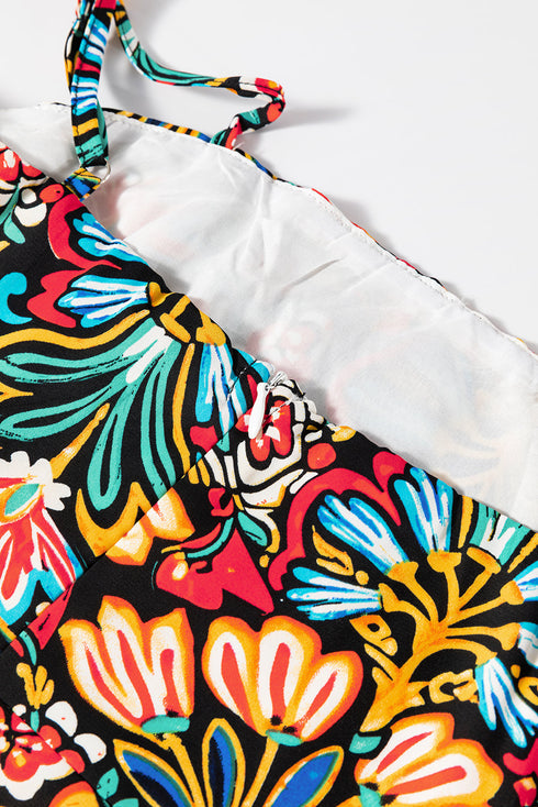 The Coastal Breeze Floral Maxi Dress