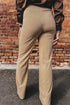 High Waist Full Length Regular Fit Pants