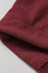 Polyester Racing Elastic Waist Drawstring Corduroy Pants