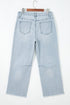 Sequin Rugby Bow Graphic Raw Hem Shift Pants
