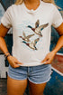 Polyester Cotton Western Mallard Lake Graphic Tee