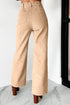 Corduroy Side Panel Modern Straight Leg Pants