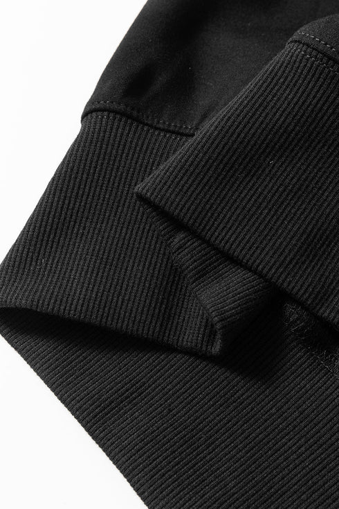 Relaxed V Neck Wide Leg Two Piece Set