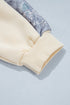 Howdy Letter Print Side Stripe Long Sleeve Lounge Set