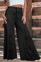Bohemian Sheer Lace Patchwork Wide Leg Pants