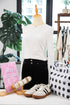 Sheer Mesh Lace Feminine Detail Long Sleeve Top