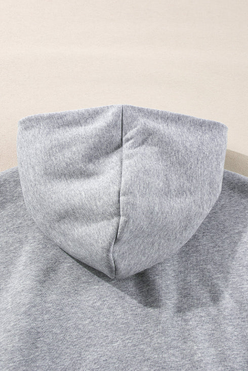 Heavyweight Fleece Hoodie And Seamed Jogger Set