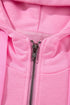 Zip Up One Piece Long Sleeve Hoodie