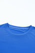Soft Stretch Blend Crew Neck Short Sleeve Tee