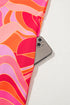 Abstract Blossoms Sleeveless Shift Dress