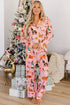 Abstract Dog Pattern Multi Piece Lounge Set
