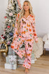 Abstract Dog Pattern Multi Piece Lounge Set