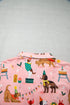 Abstract Dog Pattern Multi Piece Lounge Set
