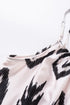 Abstract Geometric Pattern Sleeveless Flowy Maxi Dress