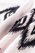 Abstract Geometric Pattern Sleeveless Flowy Maxi Dress