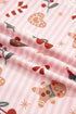 Abstract Pattern Short Sleeve Two Piece Lounge Set
