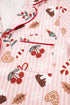 Abstract Pattern Short Sleeve Two Piece Lounge Set