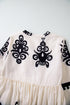 Abstract Print Fringe Tassel Bohemian Western Mini Dress