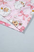 Abstract Print Full Length Long Sleeve Lounge Set