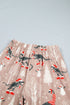 Abstract Print Long Sleeve Pullover Two Piece Lounge Set